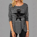 Cat Design Women's T-Shirt for Everyday Wear