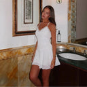 Chic Ladies Nightgown with Lace Detail