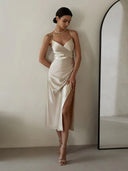 Chic Strapless Dress for Women