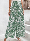 Floral Print Palazzo Pants for Women