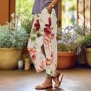 Floral Design Women’s Leisure Pants