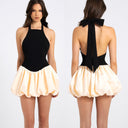 Voluminous Skirt Women's Dress