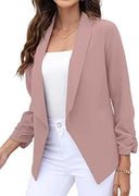 Chic Asymmetric Blazer for Women