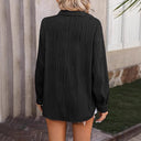 Striped Long Sleeve Women's Blouse for Everyday Style