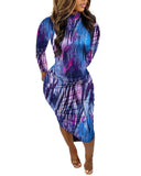 Artistic Women’s Form-Fitting Dress