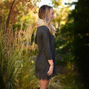 Chic Women's Lace Long Sleeve Dress