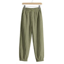 Women's Relaxed Fit Elastic Waist Leisure Pants