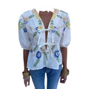 Floral Print Women's Blouse for Effortless Style