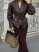 Decorative Laced Women's Blazer