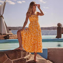 Trendy Graphic Maxi Dress for Women