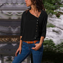 Chic Women's Button-Up Blouse for Effortless Style