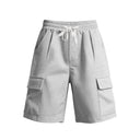 Stylish Women's Cargo Shorts with Elastic Waistband & Side Pockets