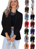 Chic Women's Blazer with Modern Cut and Stylish Pockets