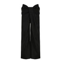Chic High-Waist Palazzo Pants with Pleats for Women