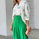 Women's Flowing High-Waist Palazzo Trousers