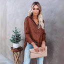 Chic Textured Blouse with Full Button Closure for Women