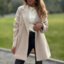 Chic Oversized Blazer with Double-Breasted Design