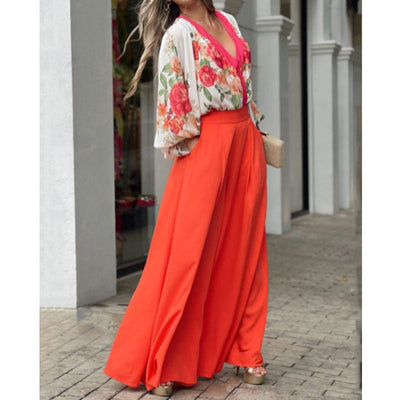 Chic High-Waisted Palazzo Pants for Women