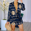 Vibrant Leopard Print Blouse Dress for Women