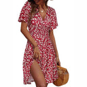 Floral Patterned Women's Summer Dress