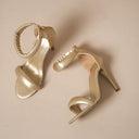 Women's Elegant High Heel Sandals with Smooth Straps and Modern Design by Heidi-Mode