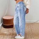 High-Waisted Baggy Jeans for Women