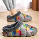 Cozy Fleece-Lined Women's Slippers with Non-Slip Sole