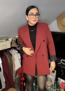 Chic Double-Breasted Blazer Jacket for Women