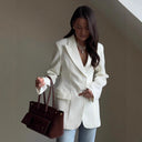 Chic Women's Blazer with Contemporary Design