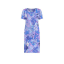 Floral Print Short Sleeve Women's Dress