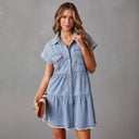 Chic Denim Dress for Women