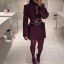 Chic Women's Blazer Jacket with Pockets