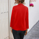Chic Women's Blazer Jacket with Handy Pockets