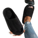 Cozy Fuzzy Slippers with Non-Slip Sole