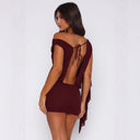 Chic One-Shoulder Dress with Flowing Fabric