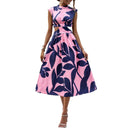 Floral Cut-Out Maxi Dress for Women