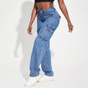 Stylish Women's Cargo Trousers in Chic Design