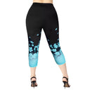Floral Print Blouse and Leggings Set for Women