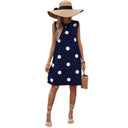 Polka Dot Dress with Flowy Design for Women