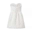 Ruffled Women's Cocktail Dress in Chic Design