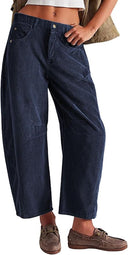 Chic Palazzo Pants with Side Pockets for Women
