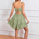 Chic Ruffle Strap Dress for Women