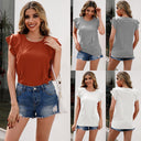 Chic Women's Ruffle Detail Top