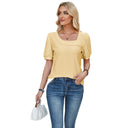 Chic Puff Sleeve Blouse for Women