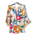 Floral Ruffle Blouse for Women