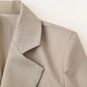 Chic Double-Breasted Blazer Jacket for Women