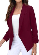 Chic Asymmetric Blazer for Women