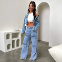 Modern Cargo Jeans for Women with Ample Pockets