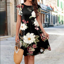 Floral Ruffle Summer Dress for Women