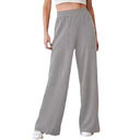 Chic Women's Elastic Waist Pants with Pockets